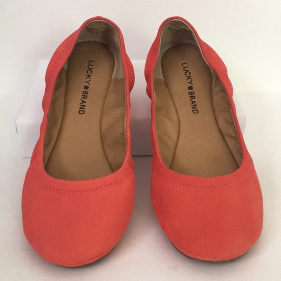 lucky brand red flats